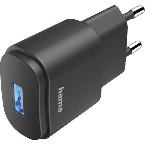 Hama Chargeur USB 6 W 1x USB-A noir intérieure R281022 (1/2)