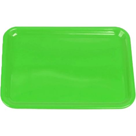 Bac De Travail En Plastique - 24 x 18 x 4 cm - Pour Écoles Maternelles Et Activités Pédagogiques - Lot De 6 (1/5)
