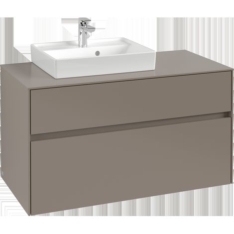 Mueble de lavabo Collaro de Villeroy &amp Boch, lavabo a la