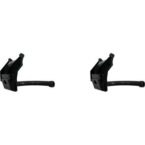 Convient pour le collecteur de pompe à huile 2X 11417500328. Convient aux moteurs N40, N42, N45, N46, E81, E82, E84, E85, E90, E91. Pièce automobile, noire. (1/5)