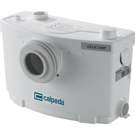 CALPEDA GEOCOMP Stazione automatica WC 400 W Trituratore Bagno Sanitrit