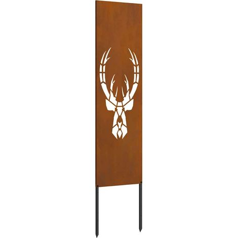 Écran de confidentialité de jardin Rouillé 32 x 140 cm CFW922567 (1/5)