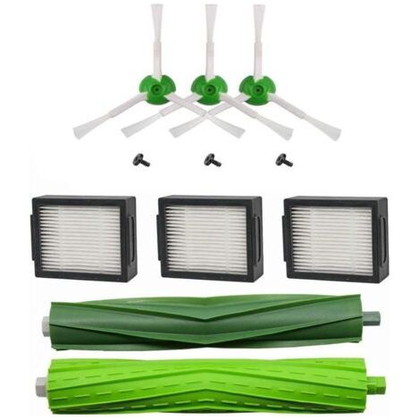 Ersatzteile Set für Staubsauger Zubehör, Kompatibel mit i7, i7+, E5, E6 und E7 Serie – Seitenbürsten und Filter - AUTRES (1/4)