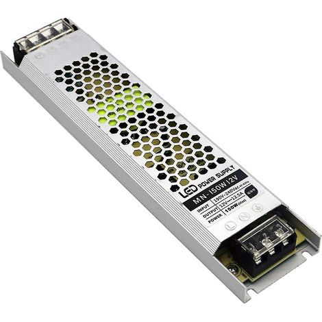 Transformateur d'alimentation à découpage ultra-mince AC190-240V DC12V 12,5A (1/4)