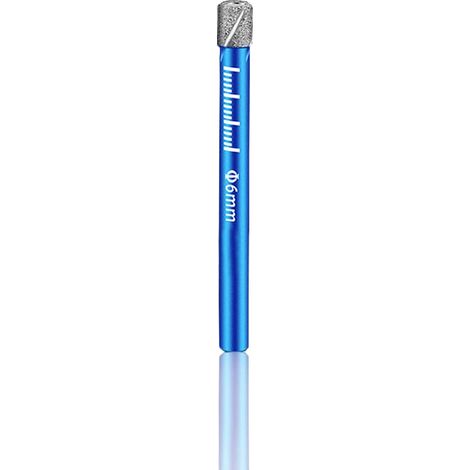 Forets Diamant Carrelage 6MM avec Meche Perceuse Metal,pour Céramique, Porcelaine, Granit, Carrelage (1/5)