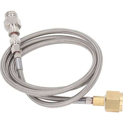 Adaptateur de remplissage de cartouche de CO2 1500 PSI antirouille, connecteur CGA320 vers TR21-4 (1/5)