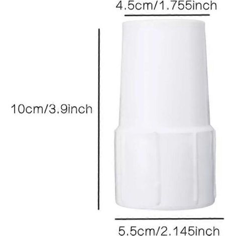 Raccord de tuyau de piscine 38 mm, manchon de rechange fileté pour tuyau d'aspirateur, accessoires pour outils de nettoyage de piscine - (1/4)