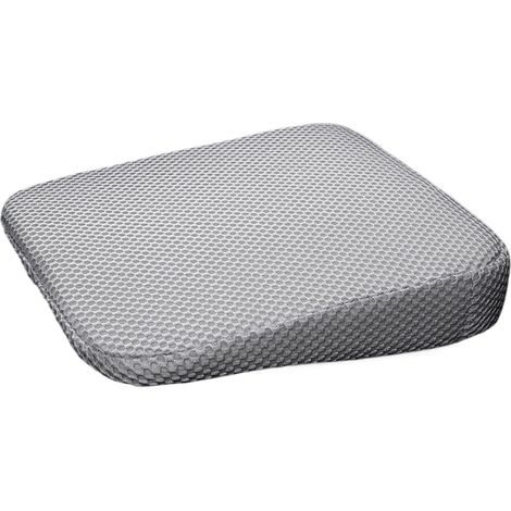 Coussin rehausseur Premium pour adulte — Galette de siège extra-épaisse et antidérapante Conception ergonomique pour le soulagement du coccyx — Coussin de siège portable pour le bureau et la maison (1/5)