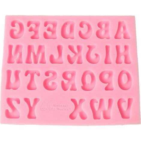 Moule en silicone pour pâtisserie, gâteaux, biscuits et chocolat - Fait main pour décorations comestibles (1/4)