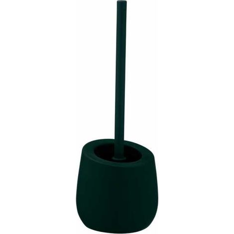 Wenko BADI Spazzola per Toilette Verde Scuro in Ceramica