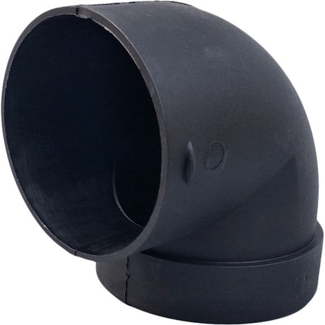Raccord de tuyau en plastique, coude de tuyau de ventilation, accessoires de raccordement de sortie, connecteur de tuyau résistant aux hautes températures (1/3)
