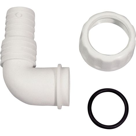 GOPLAST Pipetta curva per scarico lavatr/lavast in pp 1