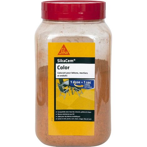 SIKA SikaCem Color cemento, calce e gesso in polvere - Ocra - 400g