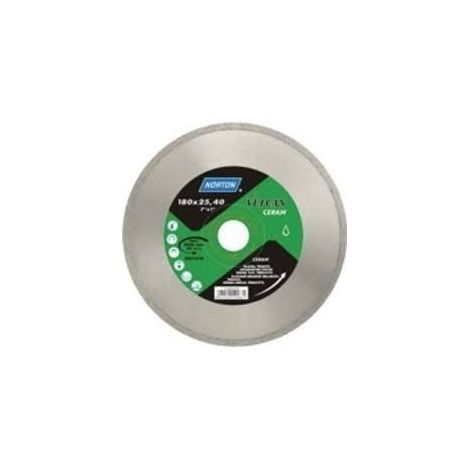 NORTON DISCO DIAMANTE CONTINUO VULCAN CERAMICA 115 mm.