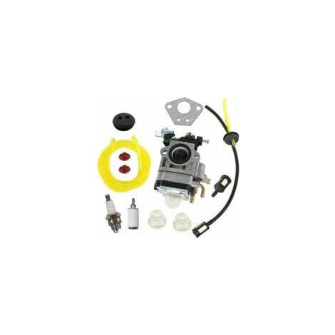 Carburateur pour 43Cc 52Cc 40-5 Bc430 CG430 CG520 1E40F-5,Moteur de Débroussailleuse TL43 TL52 Bougie d'allumage Filtre à Essence (1/4)