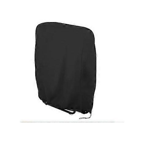 Schwarze Schutzhülle für klappbare Sonnenliegen, staubdicht, wasserdicht, UV-beständig, aus 190D Oxford-Gewebe für Gartenliegen