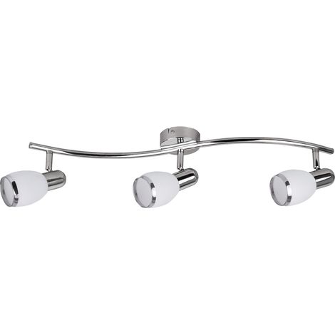 Plafonnier Rabalux Elite chromé 60 cm, 3xE14 blanc (1/2)