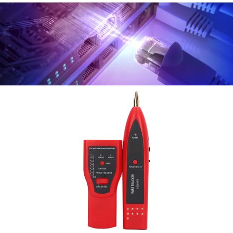 MJ-268 PoE: Multifunktionales Kabelsuchgerät, Kabelortungsgerät, Netzwerktester, Verbindungs- und Kopplungsgerät. (1/5)