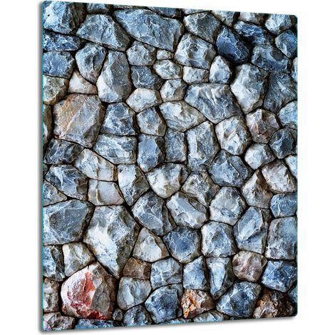 PIASTRA DI PROTEZIONE IN VETRO PER PIANO COTTURA A INDUZIONE 40x52 PIETRA (1/5)