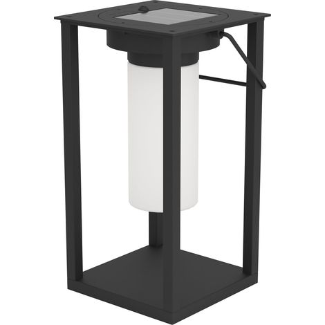 EGLO - USIGNI SOLAR LANTERN - Black/White