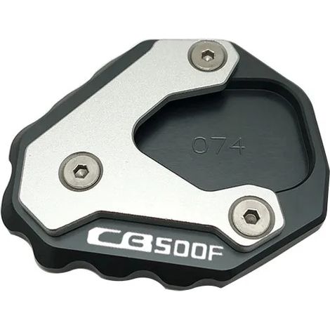 (Titanium CB500F) Compatible avec HONDA CB500X CNC, plaque d'extension de béquille latérale, support de béquille latérale Maxpower (1/4)