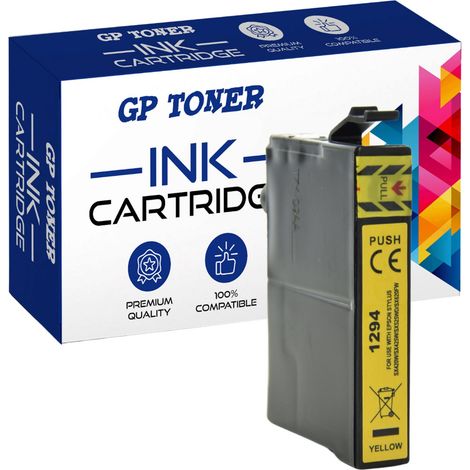 Cartouche d'encre pour Epson T1294 GP-E1294Y (1/2)