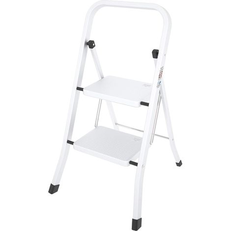 Hocker aus Stahl mit 2 platzsparenden Stufen mod.FACTOTUM COLOMBO (1/4)