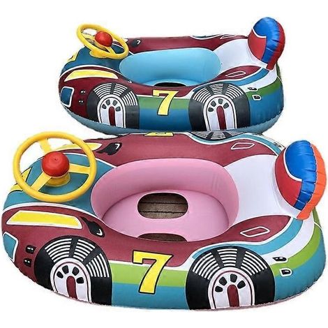 Aufblasbare Schwimmhilfen für Babys, Schwimmsitz, Sonnenschirm, Kinderschwimmring, Poolspaß, Badewanne, Strandparty, Sommerwasserspielzeug Wiuos