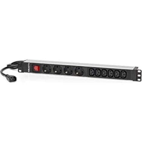 REGLETA SALICRU SPS. 4+6TOMAS 4F+6F PDU SCH+C13/C14 680CA000006 (1/5)