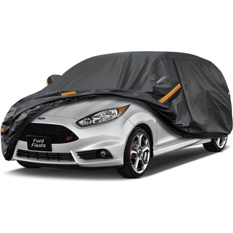 Vollgarage Autoplane für Ford Fiesta (1989-2025) Wasserdicht Staubschutz mit Reflektoren (1/5)