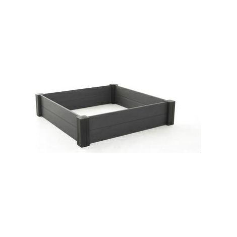 Keter Vista - Cama de jardín para exteriores, color gris