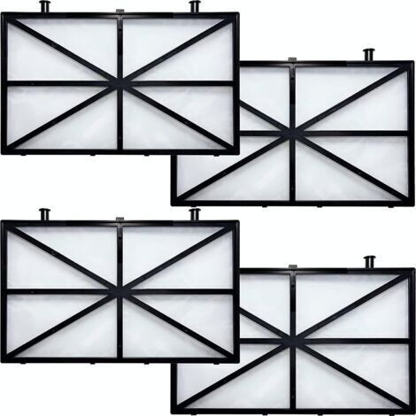 Fiitzn 9991433-R4 Lot de 4 cartouches filtrantes à ressort compatibles avec Dolphin M500, M200, M400, Wave 90, ve 65, Oasis Z5, Sigma, C3, C4, Nautilus CC Plus Robotic Pool Cleaners (1/4)