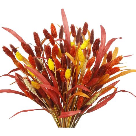 94 Pièce Fleurs Séchées Naturelles Automne Bouquet Paille de Fleurs Séchées Herbe de Pampa Blé Sèche pour Mariage Décoration Maison Fête Vase Arrangements Floraux Séchés Décoratifs (1/5)