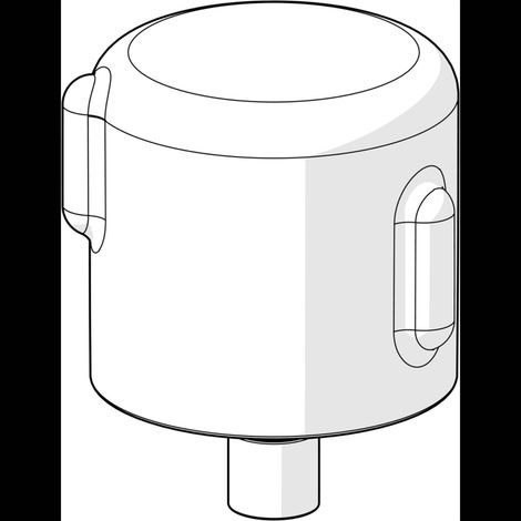 Hansa Absperrgriff 59914397 Chrom (1/2)
