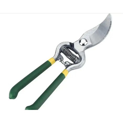 Secateurs - Coupe-Buisson - Pour Taille de Plantes et Arbustes - Longueur Totale 20 cm - Acier Trempé HRC 60 - 1 Pièce (1/5)