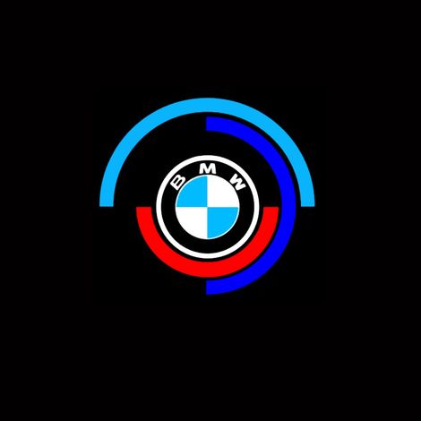 pièces de lumières de bienvenue pour BMW Série 3 Série 5 Série 7 Série X3/X5/X6/X7 lumières de porte de projection lumières de bienvenue BMW style 4 (1/5)