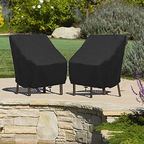 Housse imperméable et anti-poussière pour tables et chaises de jardin ou de balcon (1/5)