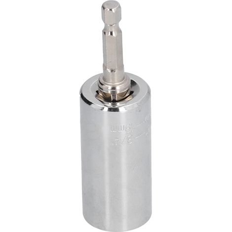 Douille universelle 1/4-3/4 pouce, douille multifonction, adaptateur pour perceuse électrique à tige hexagonale 1/4 pouce
