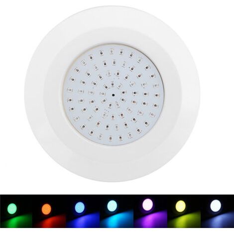 Lampe submersible RGB , 9W, étanche conforme à la norme IP68, éclairage d'intérieur, idéal, dc 12v, avec contrôleur (1/5)