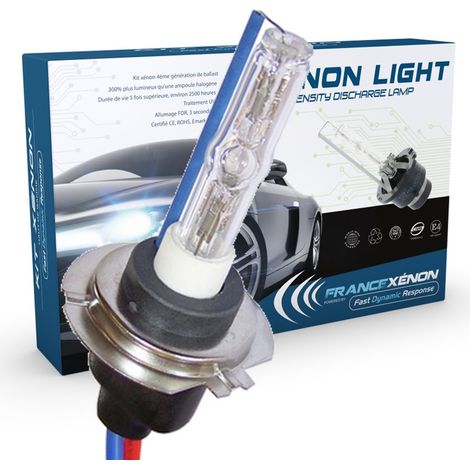 Ampoule xénon H7 FBI 6000K 35W céramique xénon hid de rechange (1/5)