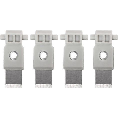 4-teiliger Werkzeugkopf-Schaber, 3D-Druckerzubehör Filamentschneider-Ersatz für Bambu Lab X1 / (1/5)