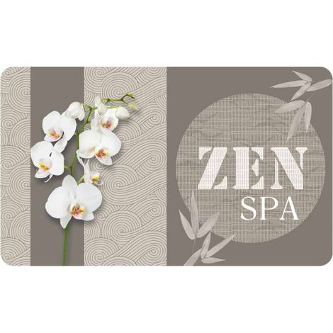 Tapis Déco Imprimé "Spazen" 45x75cm Taupe (1/2)