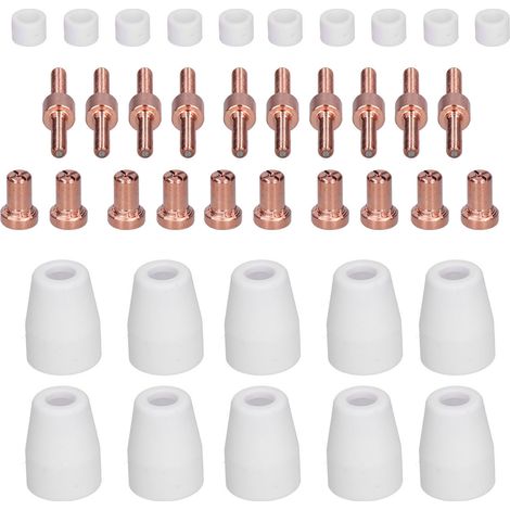 Kit de pièces consommables pour torche de découpe à plasma (électrode, buse, accessoire de soudage et de découpe) PT-3140 pièces (1/5)