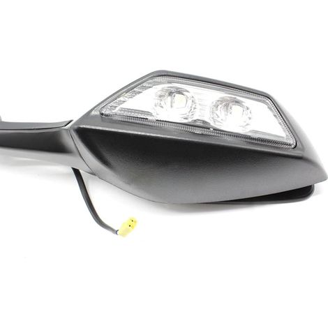 Suitable for Kawasaki Ninja 400/650 motorcycles with turn signals and rearview mirrors. Universal rearview mirror for all motorcycles. (1/4)