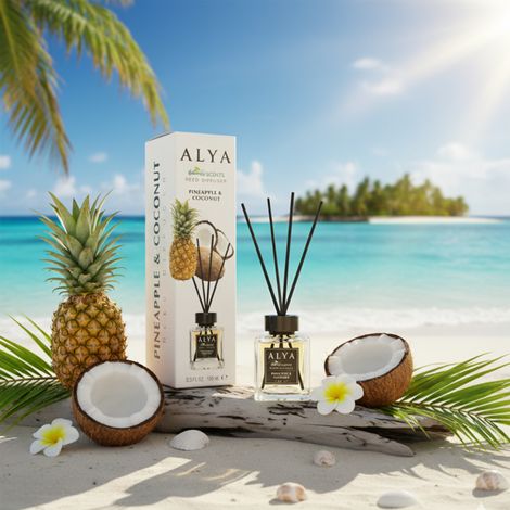 Alya Ananas & Kokosnuss Duftstäbchen 100 ml