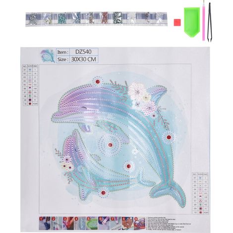 Kit DIY Diamant Peinture Tableau Décoration Intérieure Maison Restaurant Bureau Bar DZ540 (1/5)