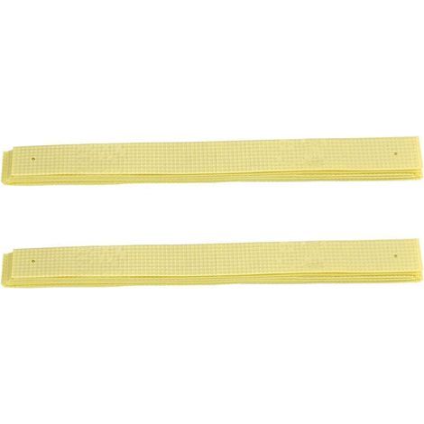 40 bandelettes Manhao au fluvalinate contre varroa, traitement apicole anti-acariens pour ruches (1/5)