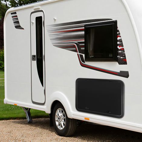 Wohnmobil-Zugangstür Reiseanhänger Aluminiumlegierung Gepäcktür 36 Zoll24 Zoll (1/5)