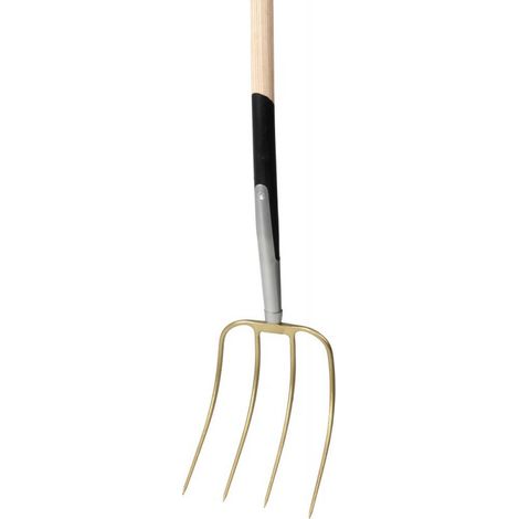 Forcella del letame da 220mm 4 denti con maniglia