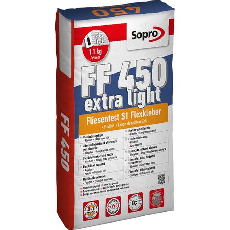 Colle carrelage intérieur - Sopro FF 450 - 20 kg